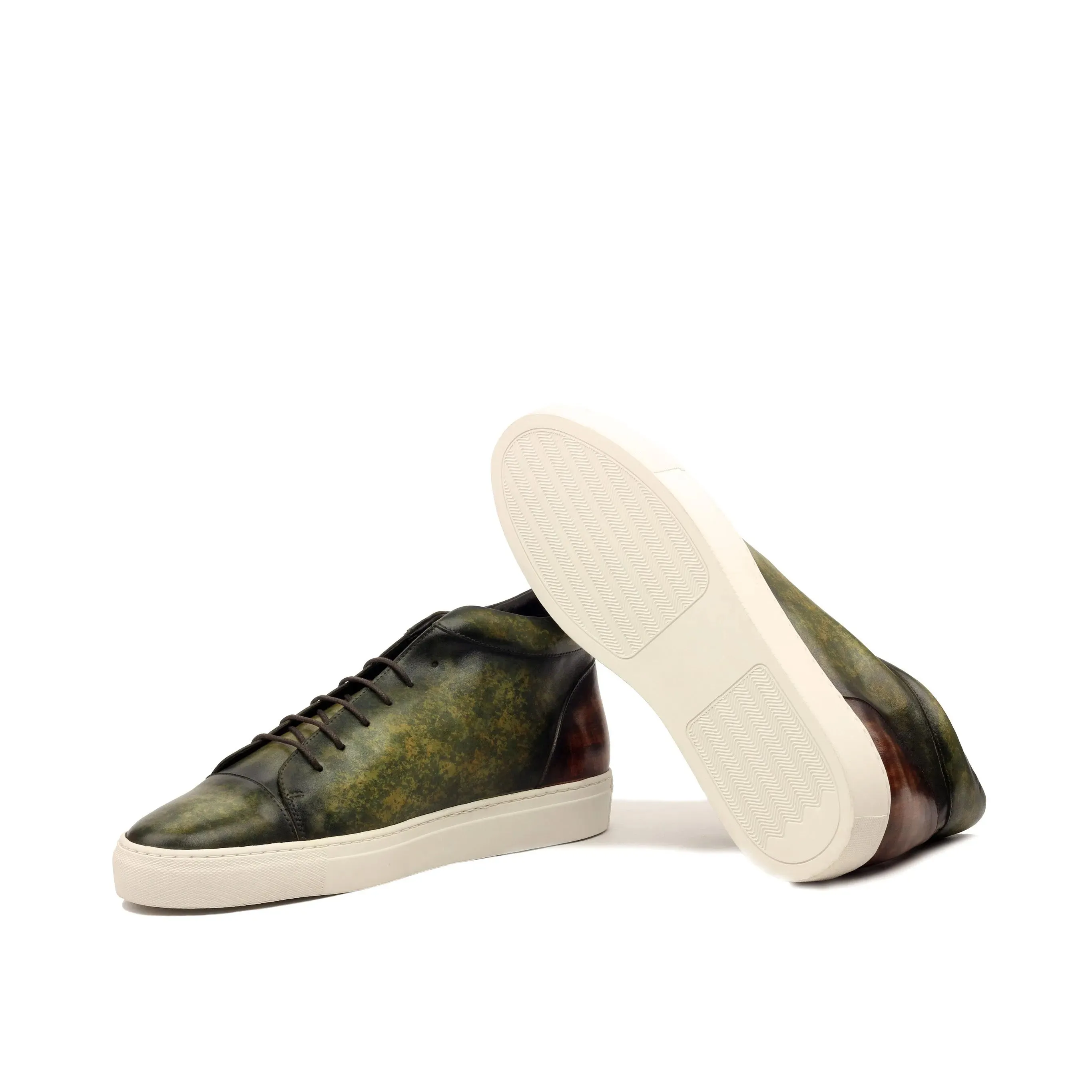 Vegas Patina high top sneakers